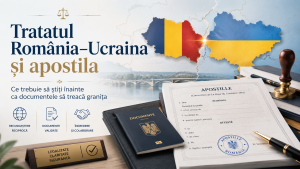 Apostila nu e necesară pe documentele din Ucraina